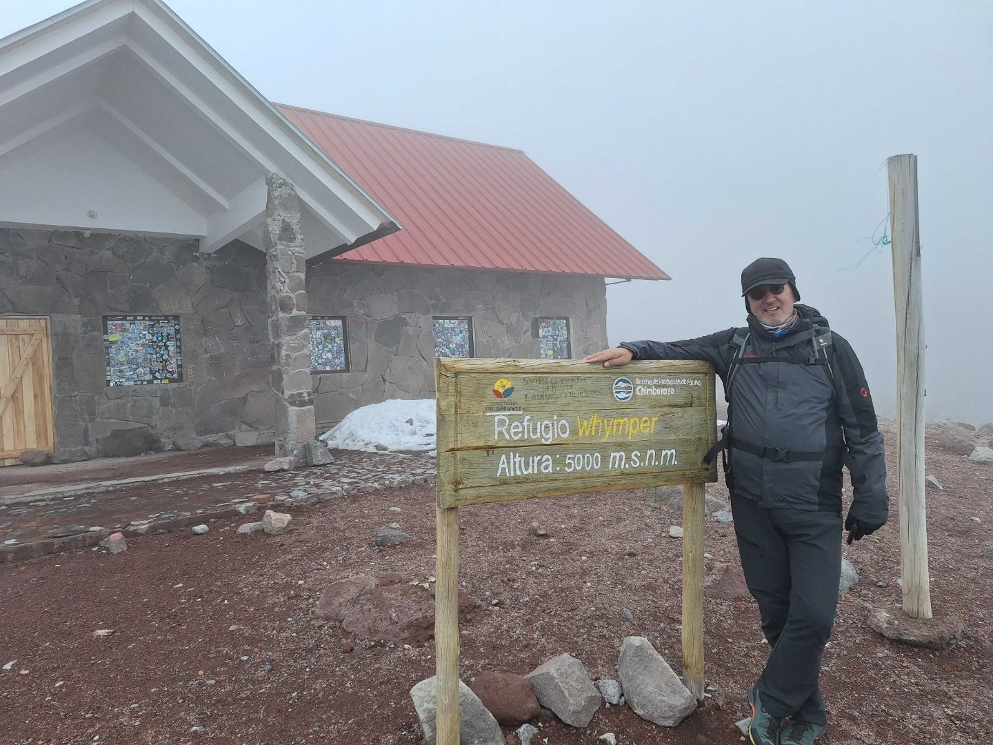 Chimborazo Schutzhütte auf Ecuador Reise