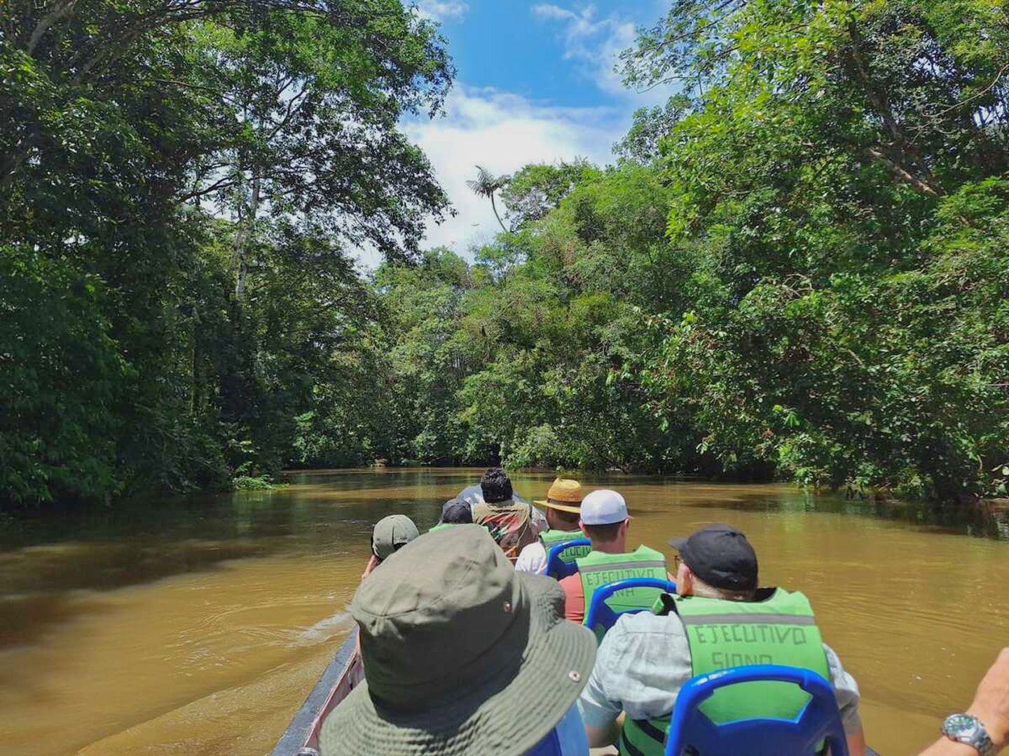 Kanutour im Regenwald des Cuyabeno-Nationalparks