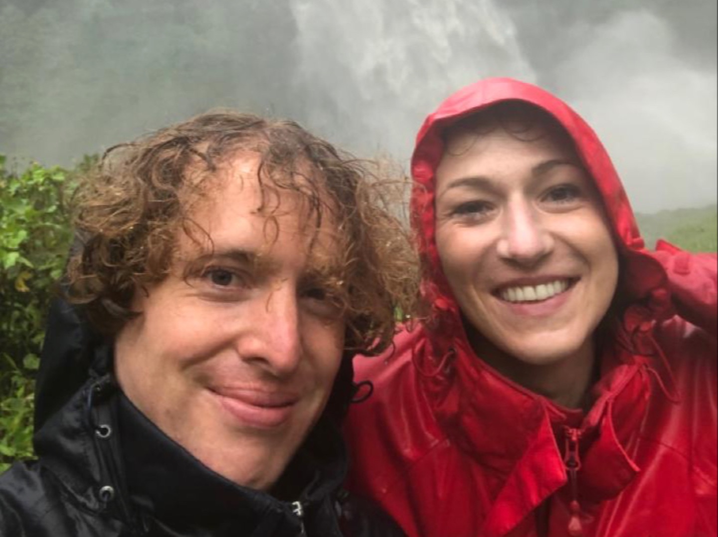 Großer Wasserfall Cascada Magica in Ecuador