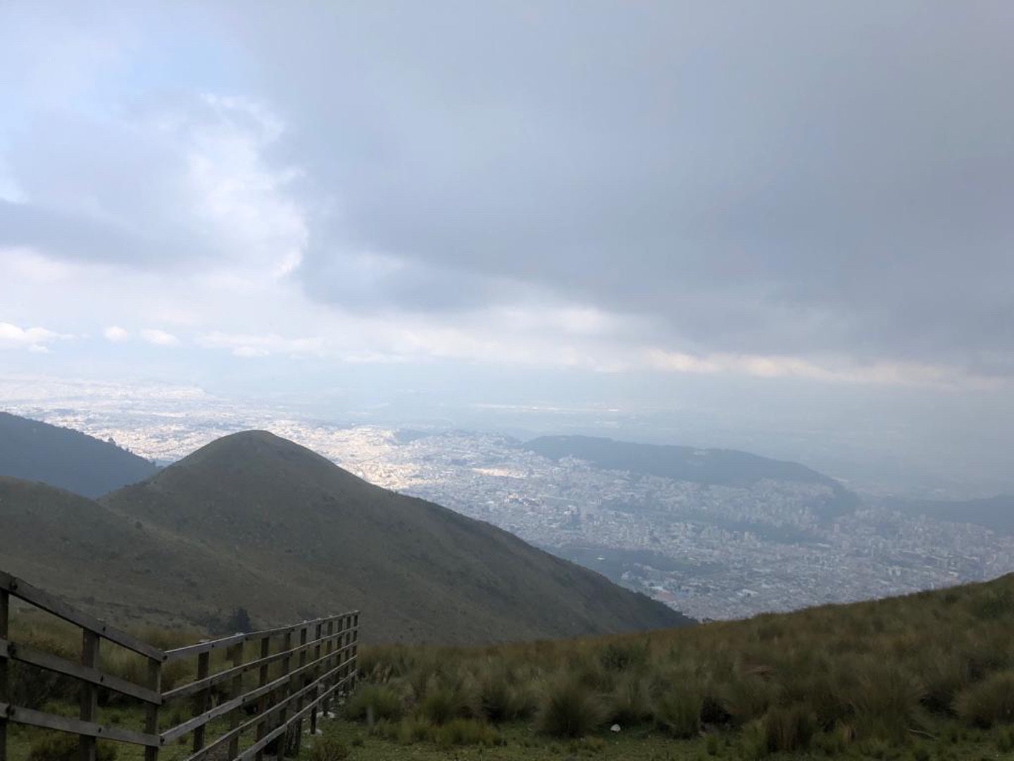 Quito vom Pichincha aus